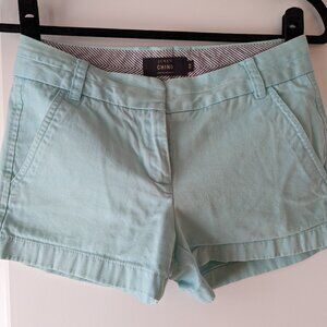 00, J. Crew 3.5" classic chino short, blue